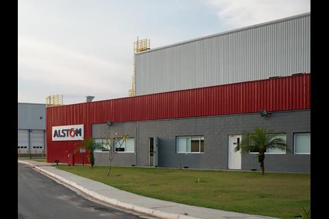 Alstom has reopened a production line at its Taubaté site in Brazil.